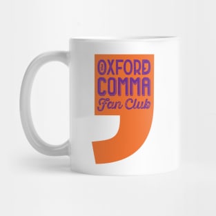 Oxford Comma Fan Club Mug